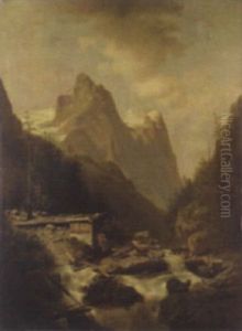 The Wetterhorn, Switzerland by Anton Pick