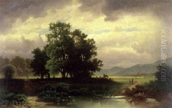 Landschaft Mit Teich - view 1