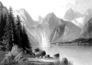Blick Auf Den Konigsee Mit St. Bartoloma