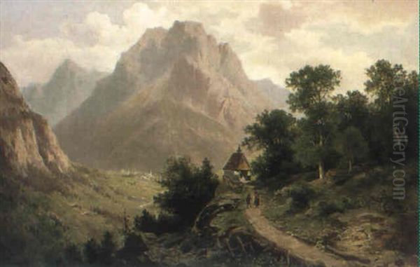 Tsterreichische Gebirgslandschaft - view 1