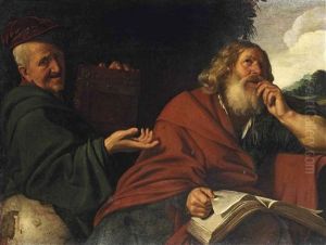 Heraclitus And Democritus