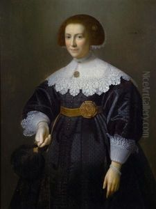 Portrat Einer Edlen Dame by Nicolaes Eliasz Pickenoy