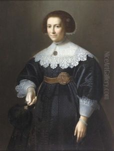 Portrat Einer Vornehmen Hollandischen Dame by Nicolaes Eliasz Pickenoy