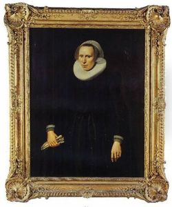 Portrait De Femme by Nicolaes Eliasz Pickenoy