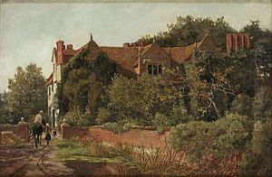 Ryttare Vid Gard by Joseph Langsdale Pickering