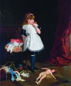 A Little Mischief by Frederick Richard Pickersgill