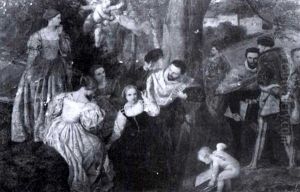 A Scene From Shakespeare's 'love's Labor Lost' A Scene From Shakespeare's 'love's Labor Lost'