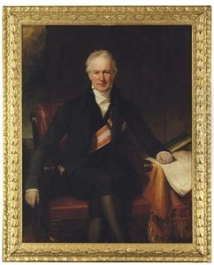 Baron Alexander Von Humboldt Wearing The Star And The Broad Band Of The Order Of The Red Eagle