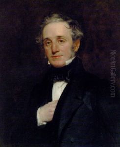 Portrait Of Thomas Cubitt In A Black Coat And Waistcoat