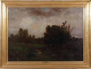 Country Landscape With Figure Country Landscape With Figure