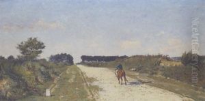 The Road To Pont Aven by William Lamb Picknell