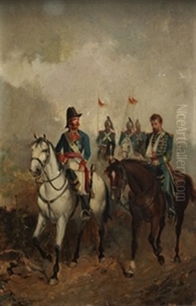 Militares A Caballo - view 1