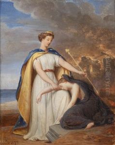Mythologische Szene by Francois Edouard Picot