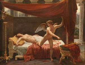 L'amour Et Psyche by Francois Edouard Picot
