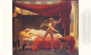 Cupidon Et Psyche by Francois Edouard Picot