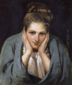 Le Repos Du Modele En Bleu