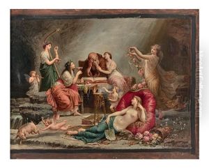 La Tentation De Saint Antoine by Henri Pierre Picou