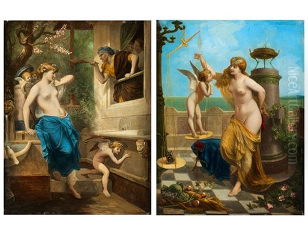 Die Abgewiesene Liebe
Venus Wiegt Amor - view 1