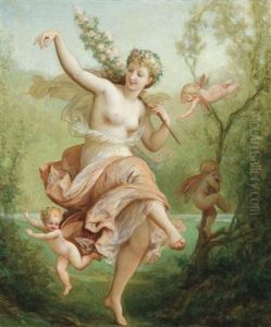 Nymphe Dansant by Henri Pierre Picou