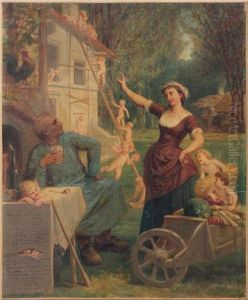 Les Anges Batisseurs by Henri Pierre Picou
