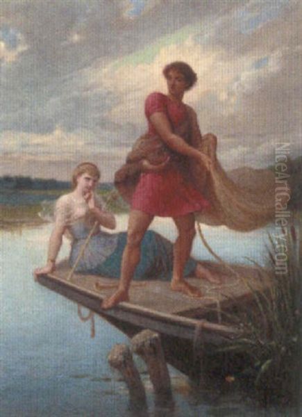 A Fisherman And A Companion - view 1