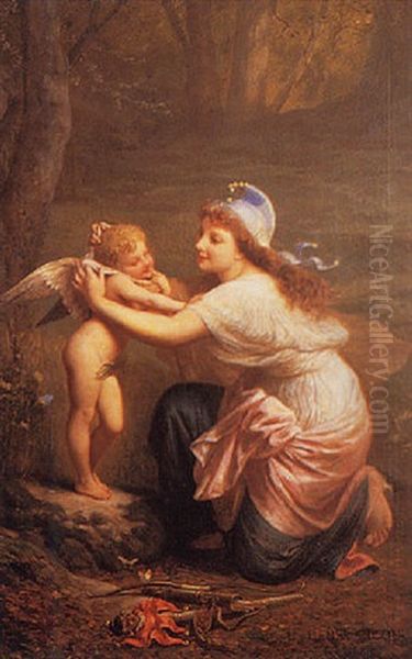 Nymph And Putto - view 1