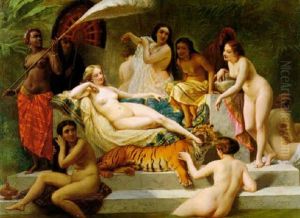 Le Bain by Henri Pierre Picou