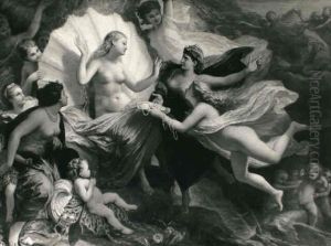 L'offrande A Venus by Henri Pierre Picou