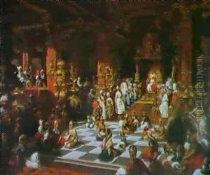 La Partie D'echecs by Henri Pierre Picou