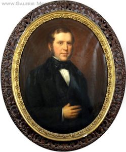 Portrait D'homme by Charles Picque
