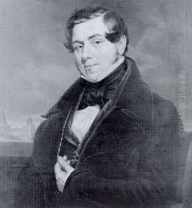 A Portrait Of Matthias Wolverley Attwood Esq., M.p. by Charles Picque