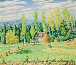 Paisaje by Mariano Pidelaserra Brias