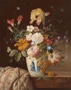 Blumenstuck In Hollandischer Vase Blumenstuck In Hollandischer Vase