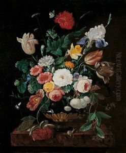 Blumenstillleben by Franz Xaver Pieler