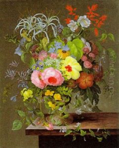 Blumenstilleben by Franz Xaver Pieler