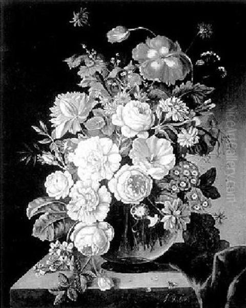 Formal Floral Still Life - view 1