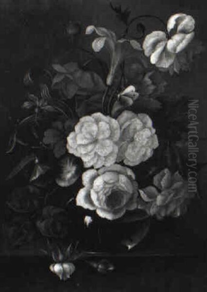 Blumen In Glasvase - view 1