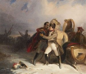 Napoleon During The Russian Campaign by Nikolaas Pieneman