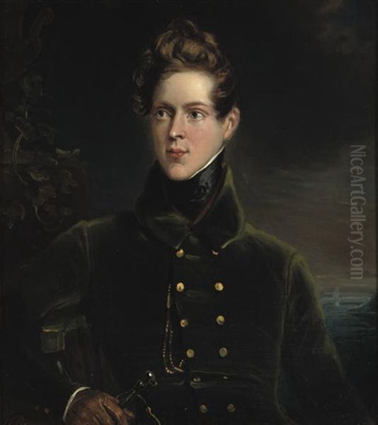 A Young Marine Officer - view 1