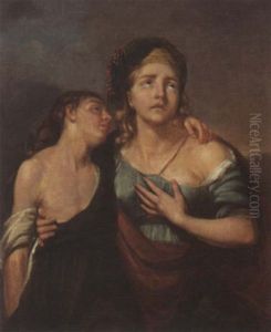 Hagar En Ismael by Nikolaas Pieneman