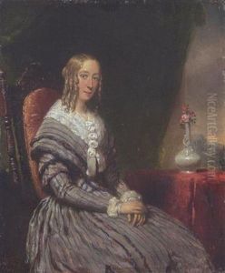 Damenportrat by Nikolaas Pieneman