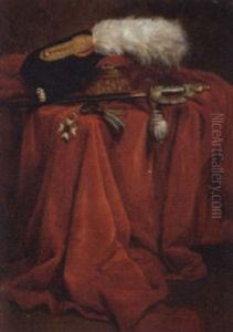 An Officer's Accoutrement by Nikolaas Pieneman