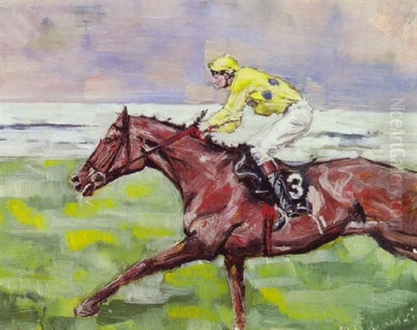Jockey Pa Vaeddelobshest - view 1