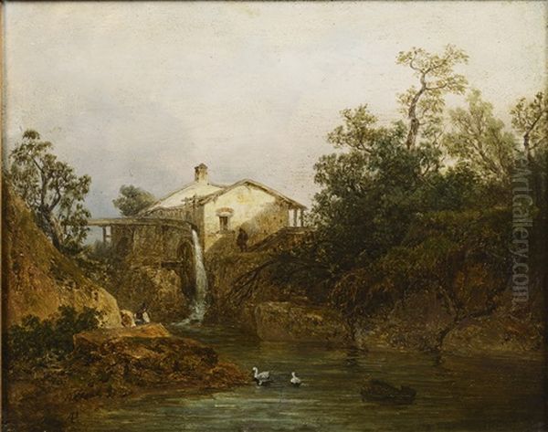 Landscape With A Mill - view 1
