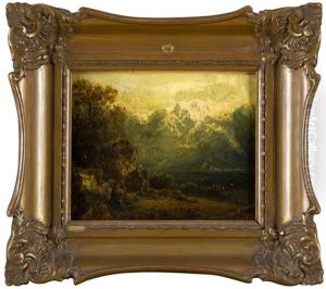 Vierwaldstattersee by August Bedrich Piepenhagen
