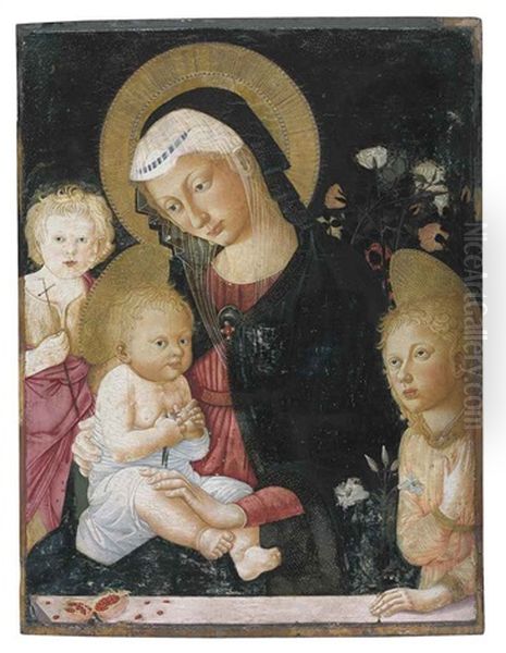 The Madonna And Child With A Goldfinch, With The Infant Saint John The Baptist And An Angel - view 1