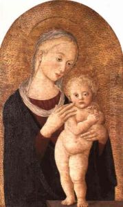 The Madonna And Child by Pier Francesco Fiorentino