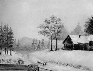 Country Road Winter by Charles Franklin Pierce