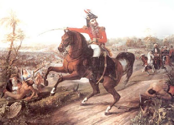 Sir Charles Napier At The Battle Of Scinde - view 1