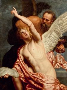 Ikarus Und Dadalus by Jan van Boeckhorst